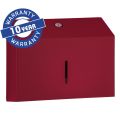 MERIDA STELLA RED LINE SLIM MINI folded paper towel dispenser, red